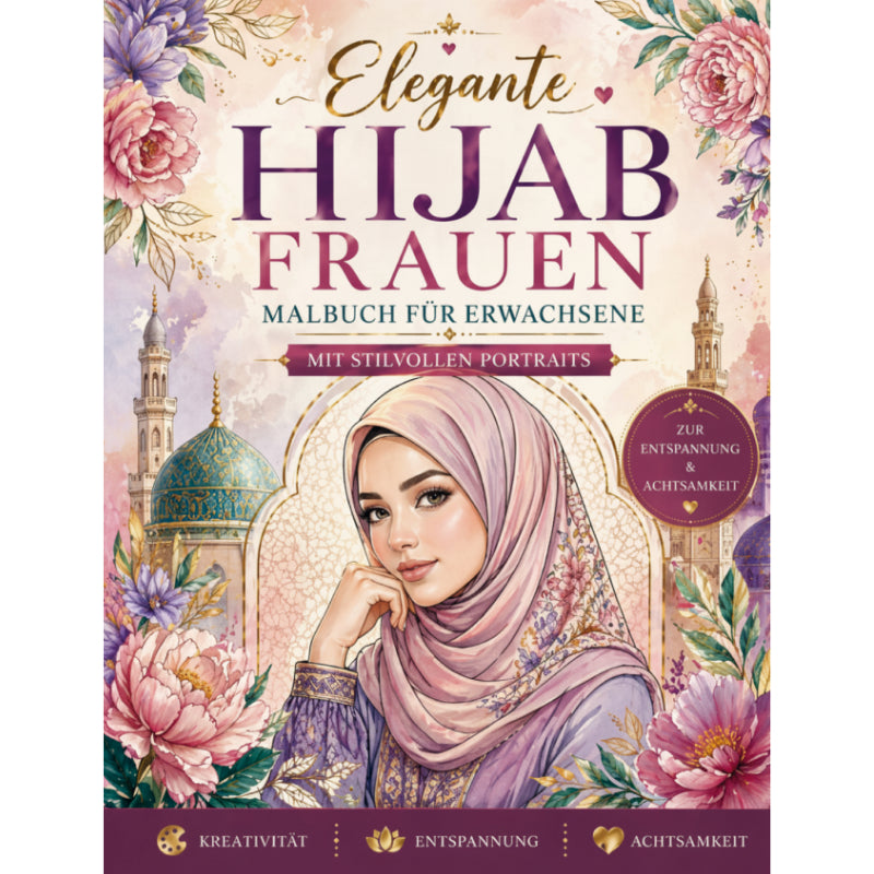 Elegante Hijab Frauen - Mit stilvollen Portraits - Download PDF