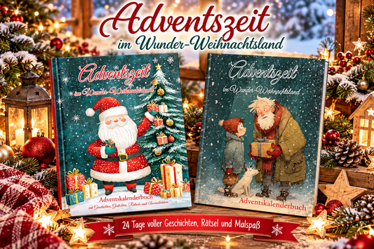 Adventskalender zum Vorlesen mit 24 Geschichten