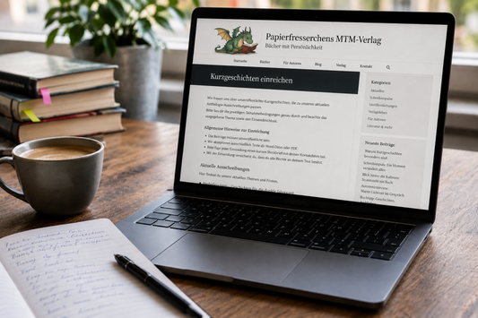 Wie reiche ich eine Kurzgeschichte beim Verlag ein? - Papierfresserchens MTM-Verlag