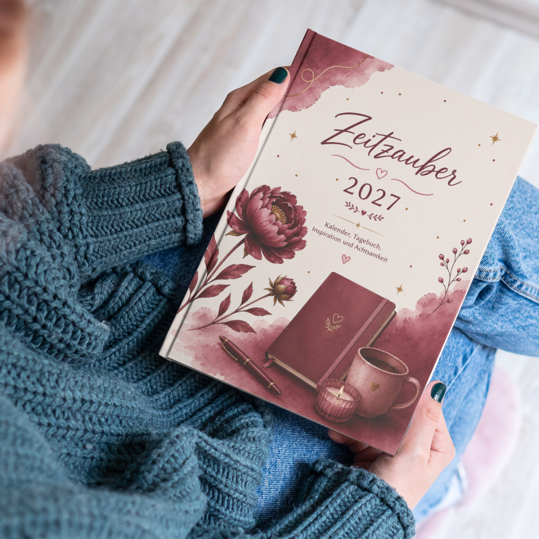 Zeitzauber 2027 - Kalender - Achtsamkeitskalender 2027 - s-w