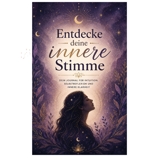 Entdecke deine innere Stimme – Achtsamkeit und Spiritualität Journal – Produktansicht 1 - Papierfresserchens MTM-Verlag