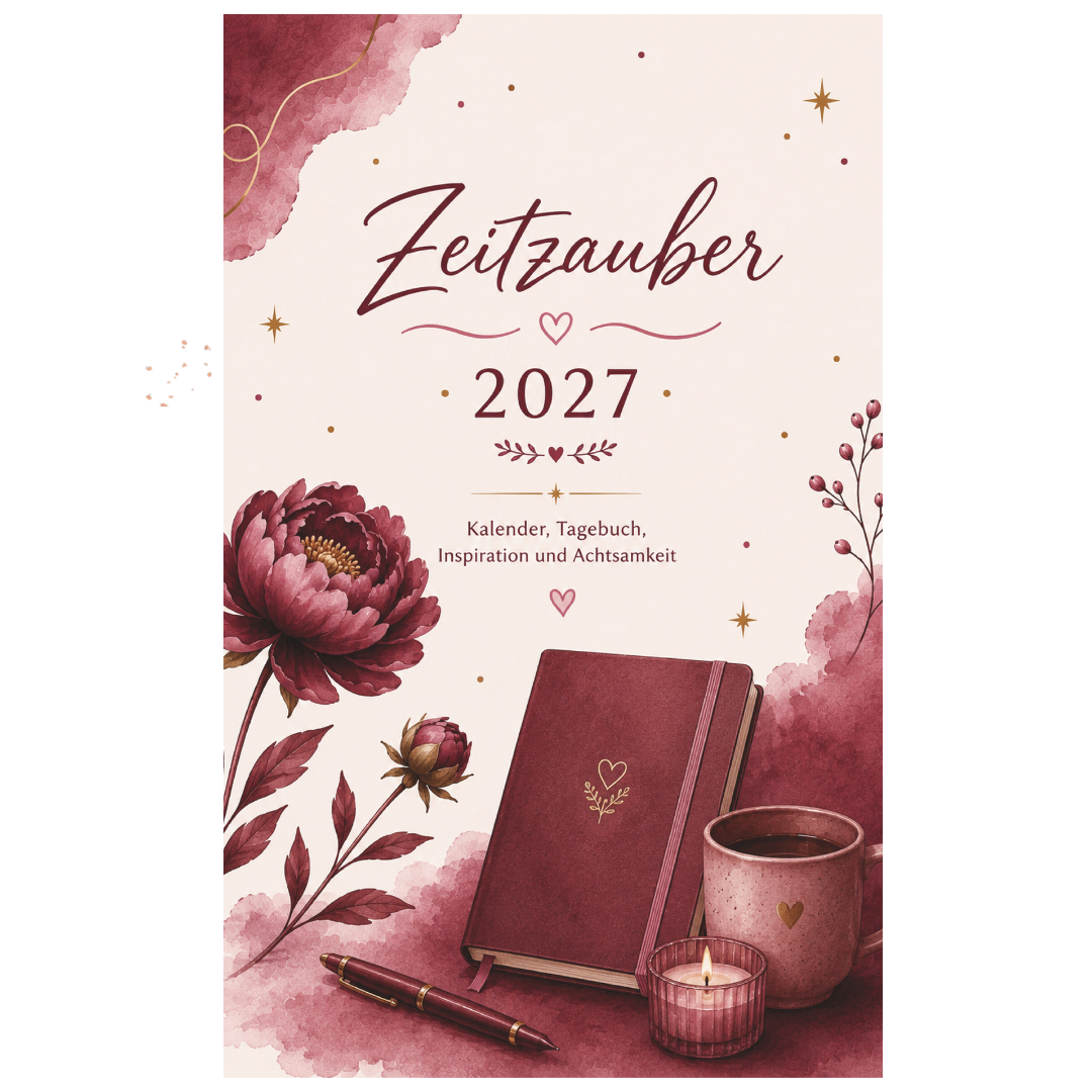 Zeitzauber 2027 - Kalender - Achtsamkeitskalender 2027 - s-w