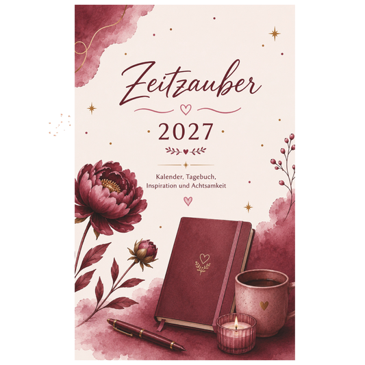 Zeitzauber 2027 - Kalender - Achtsamkeitskalender 2027 - farbig
