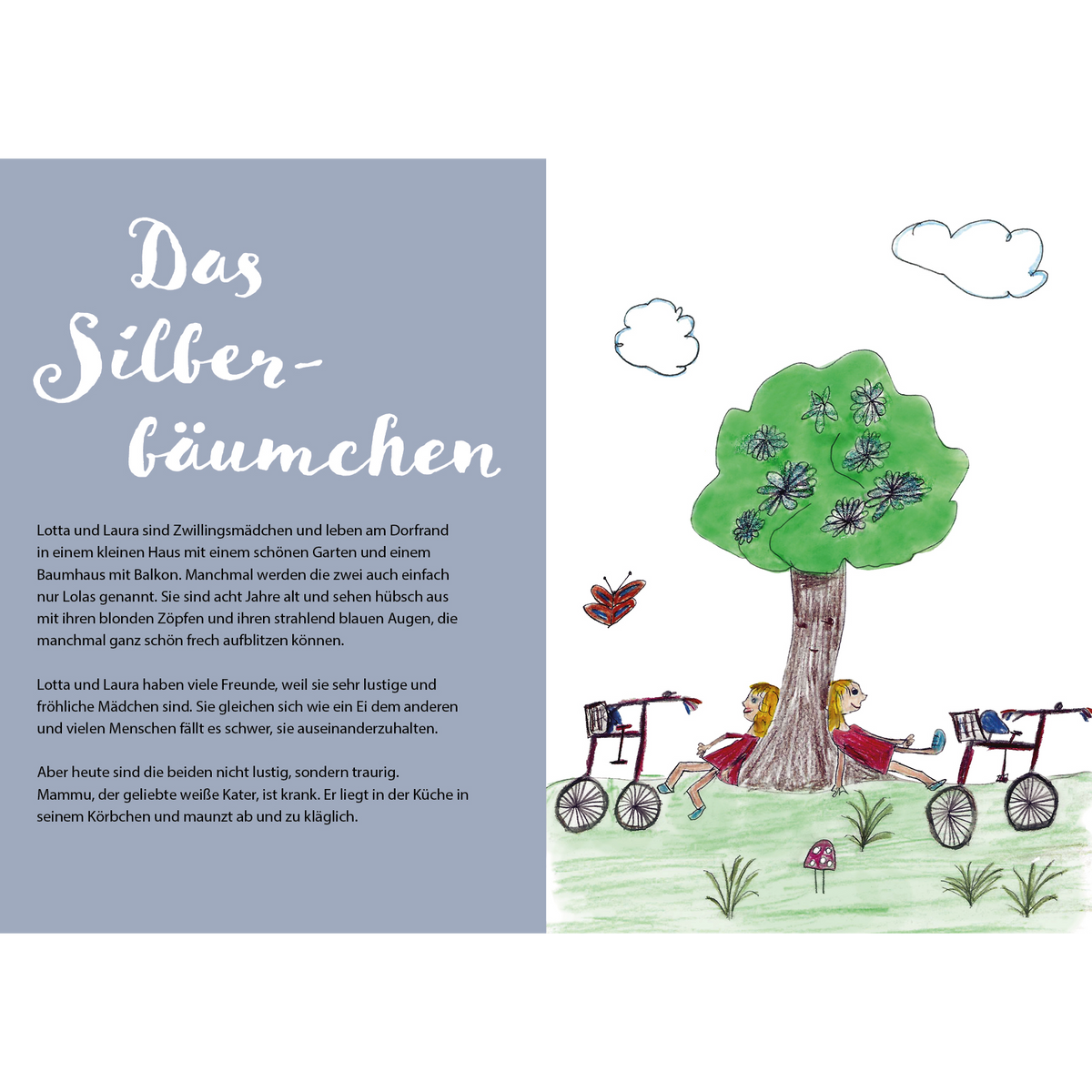 Geschichten von Lotta und Laura – Innenansicht - Papierfresserchens MTM-Verlag