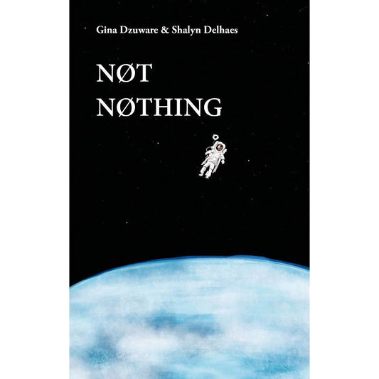Cover des Gedichtbands „NØT NØTHING“ – Papierfresserchens MTM-Verlag