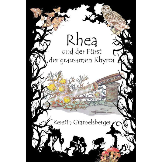 Cover des Buches „Rhea und der Fürst der grausamen Khyroi“ – Papierfresserchens MTM-Verlag