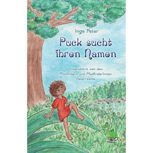 Cover des Märchenbuchs „Puck sucht ihren Namen“ – Papierfresserchens MTM-Verlag