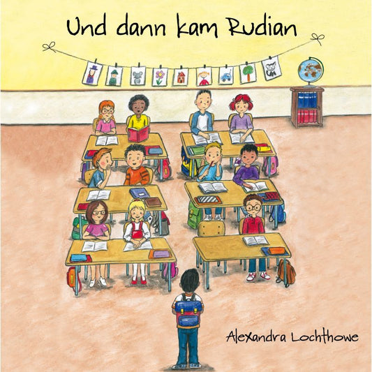 Cover des Bilderbuchs „Und dann kam Rudian“ – Papierfresserchens MTM-Verlag