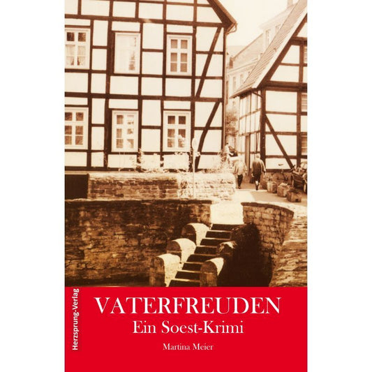 Cover des Kriminalromans „Vaterfreuden - Ein Soest-Krimi“ – Papierfresserchens MTM-Verlag