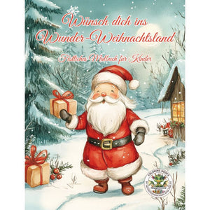 Wünsch dich ins Wunder-Weihnachtsland Malbuch Kinder