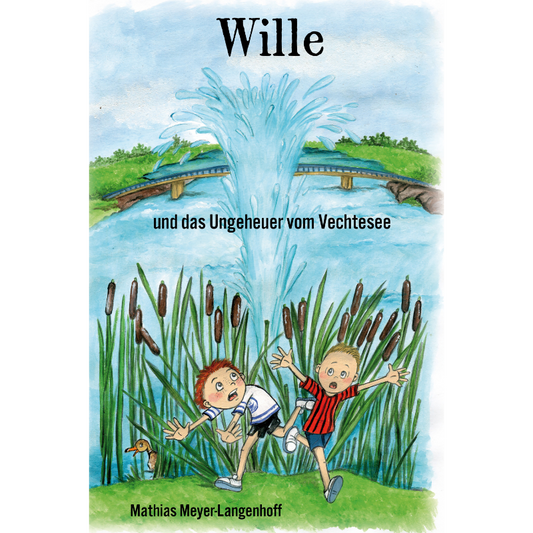 Cover des Buches „Wille und das Ungeheuer vom Vechtesee“ – Papierfresserchens MTM-Verlag