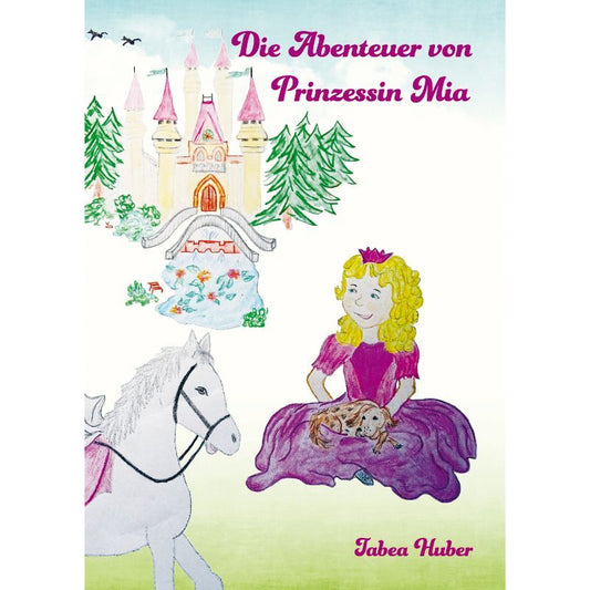 Cover des Rätselbuchs „Die Abenteuer von Prinzessin Mia“ – Papierfresserchens MTM-Verlag
