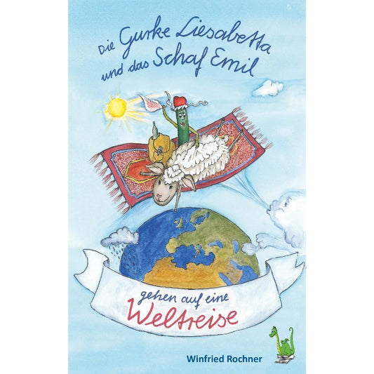 Cover des Fantasyromans „Die Gurke Liesabetta und das Schaf Emil“ – Papierfresserchens MTM-Verlag