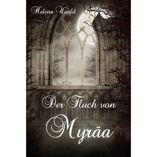 Cover des Kinderbuchs „Der Fluch von Myräa“ – Papierfresserchens MTM-Verlag