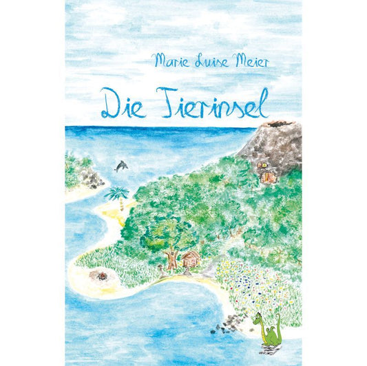 Cover des Buches „Die Tierinsel“ – Papierfresserchens MTM-Verlag