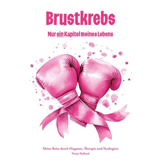 Cover des Buches „Brustkrebs - Tagebuch: Meine Reise durch Diagnose, Therapie und Neubeginn“ – Papierfresserchens MTM-Verlag