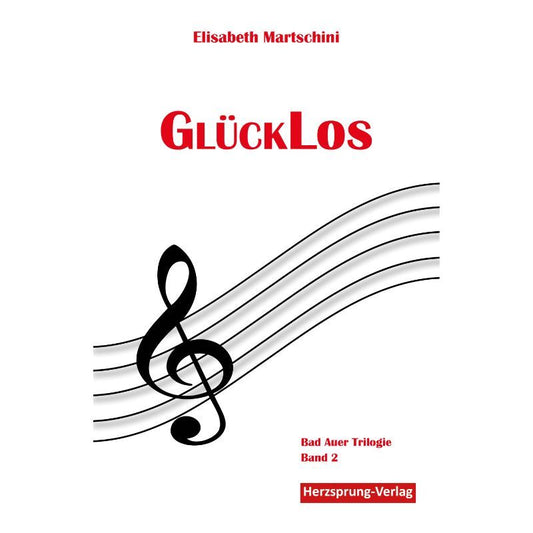 Cover des Kriminalromans „Glücklos“ – Papierfresserchens MTM-Verlag