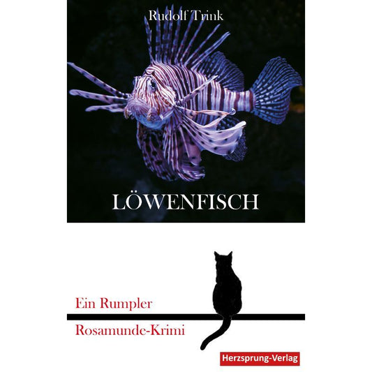 Cover des Kriminalromans „Löwenfisch - Ein Rumpler Rosamunde-Krimi“ – Papierfresserchens MTM-Verlag