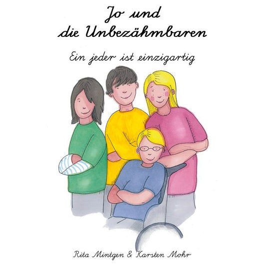Cover des Buches „Jo und die Unbezähmbaren“ – Papierfresserchens MTM-Verlag