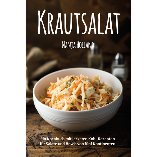Cover des Buches „Krautsalat - Rezepte für Salate aus Weißkohl, Rotkohl und mehr“ – Papierfresserchens MTM-Verlag