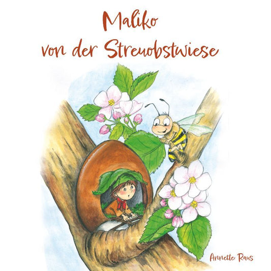 Cover des Bilderbuchs „Maliko von der Streuobstwiese“ – Papierfresserchens MTM-Verlag