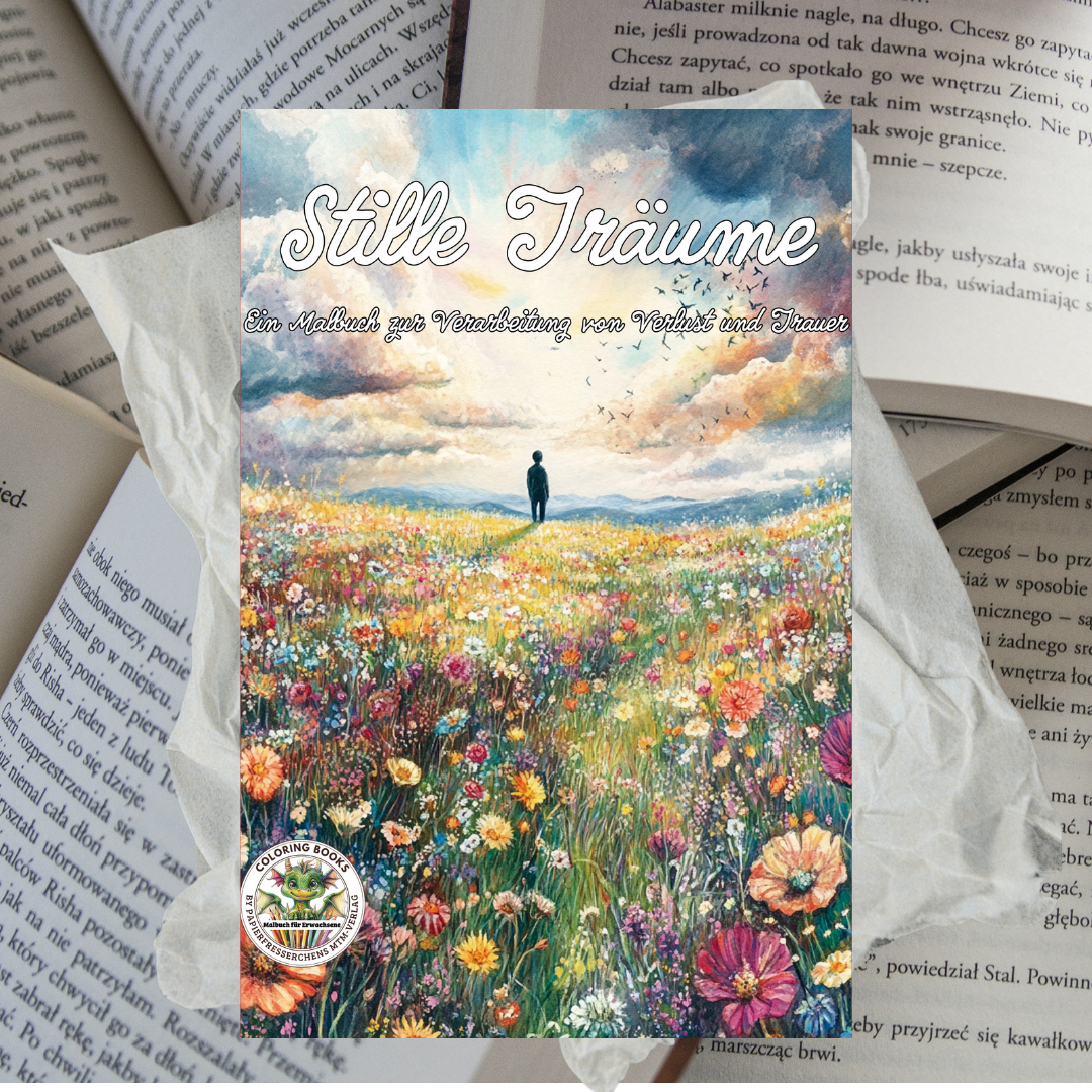 Stille Träume - Malbuch Trauer und Verlust zur Verarbeitung der Trauer