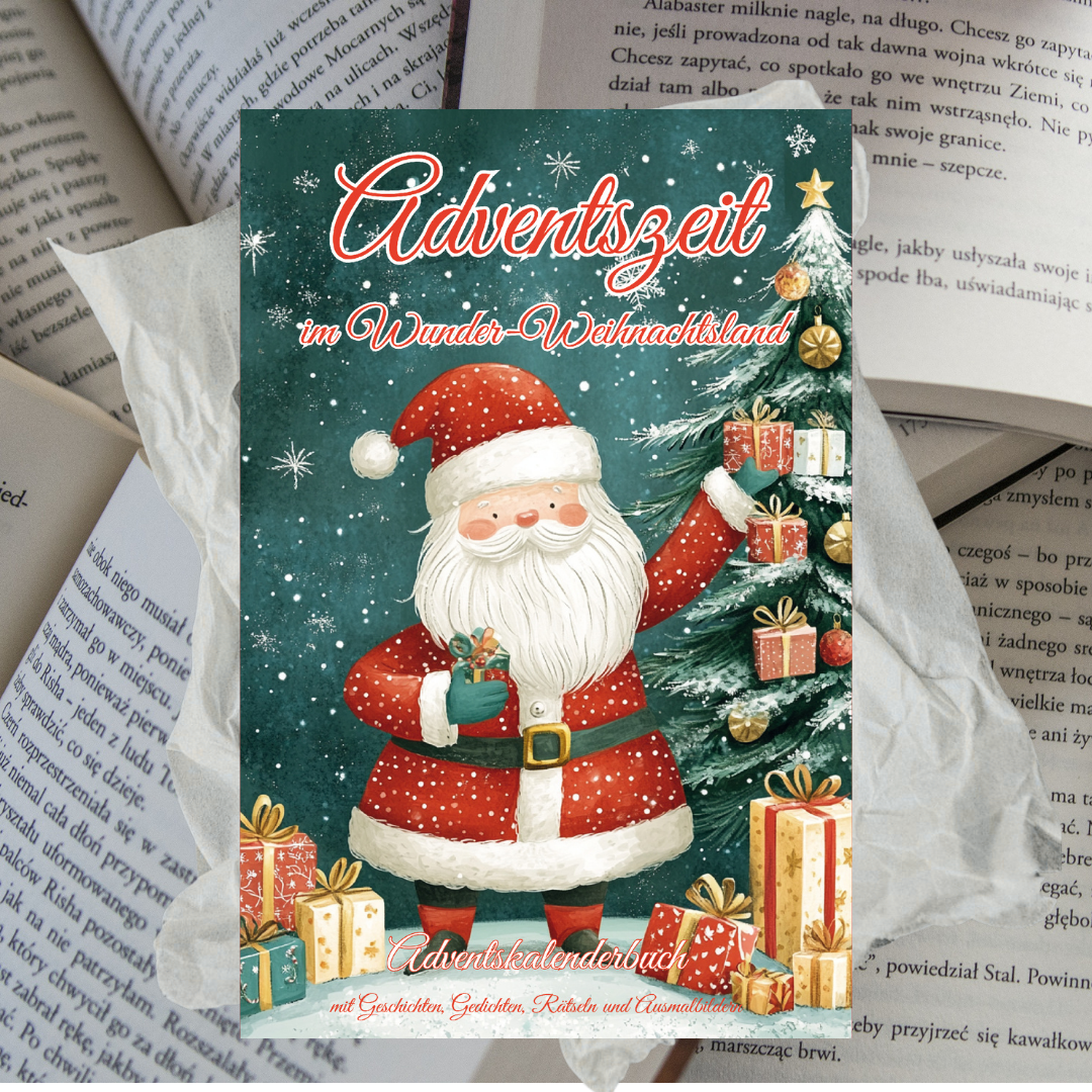 Adventszeit im Wunder-Weihnachtsland - Adventskalenderbuch für Kinder