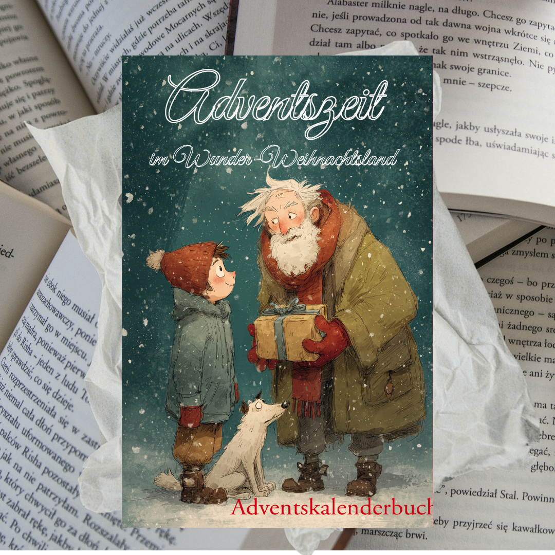 Adventszeit im Wunder-Weihnachtsland - Adventskalenderbuch für Kinder
