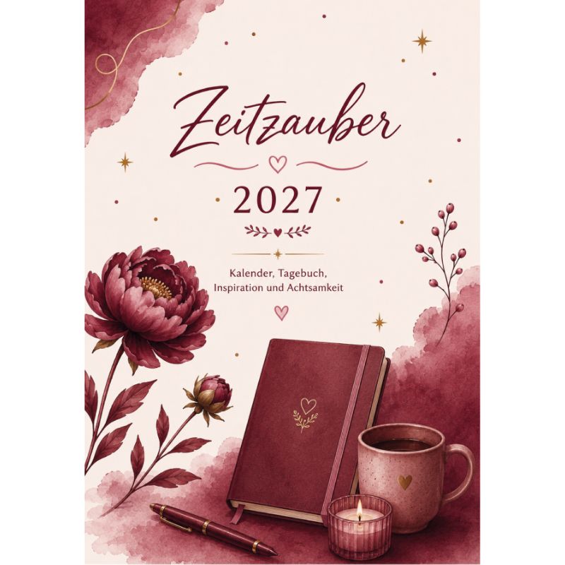 Zeitzauber 2027 - Kalender - Achtsamkeitskalender 2027 - farbig