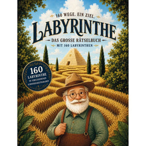 Labyrinthe: Großes Rätselbuch mit 160 Labyrinthen