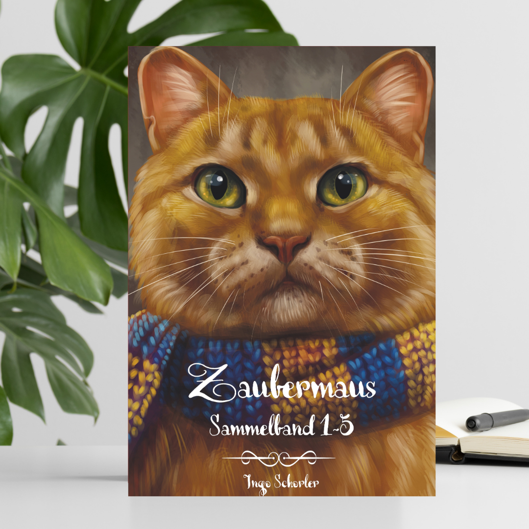 Zaubermaus Buchreihe: Spannende Abenteuer im Katzenhimmel Band 1 bis 5