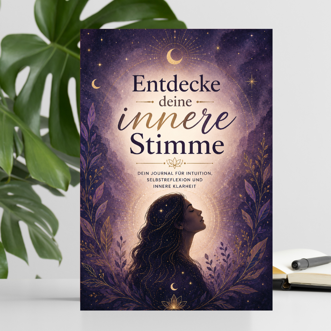 Entdecke deine innere Stimme – Achtsamkeit und Spiritualität Journal – Produktansicht 5 - Papierfresserchens MTM-Verlag