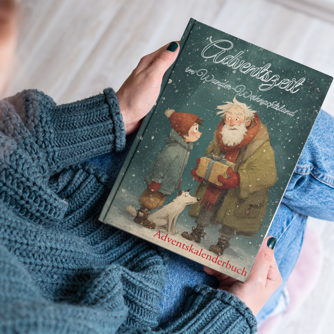 Adventszeit im Wunder-Weihnachtsland - Adventskalenderbuch für Kinder