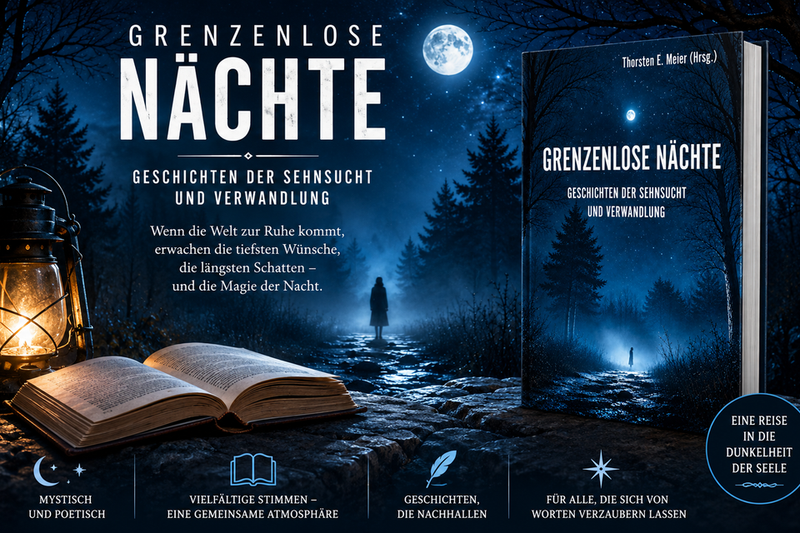 Grenzenlose Nächte Bd. 1: Geschichten zwischen Schlaf + Wachen, Licht + Schatten