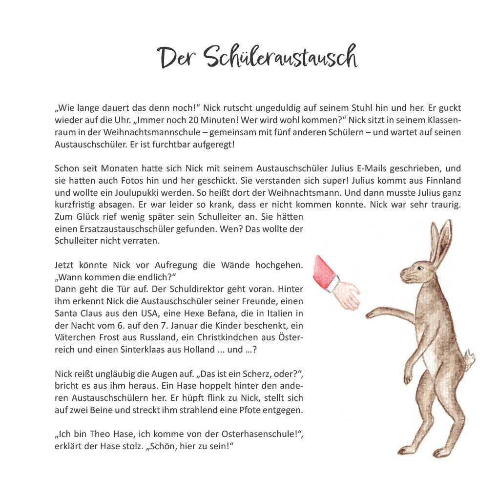 Weihnachtszeit mit Osterhase, Engel, Weihnachtsschwein & Co - Geschichten für Kinder