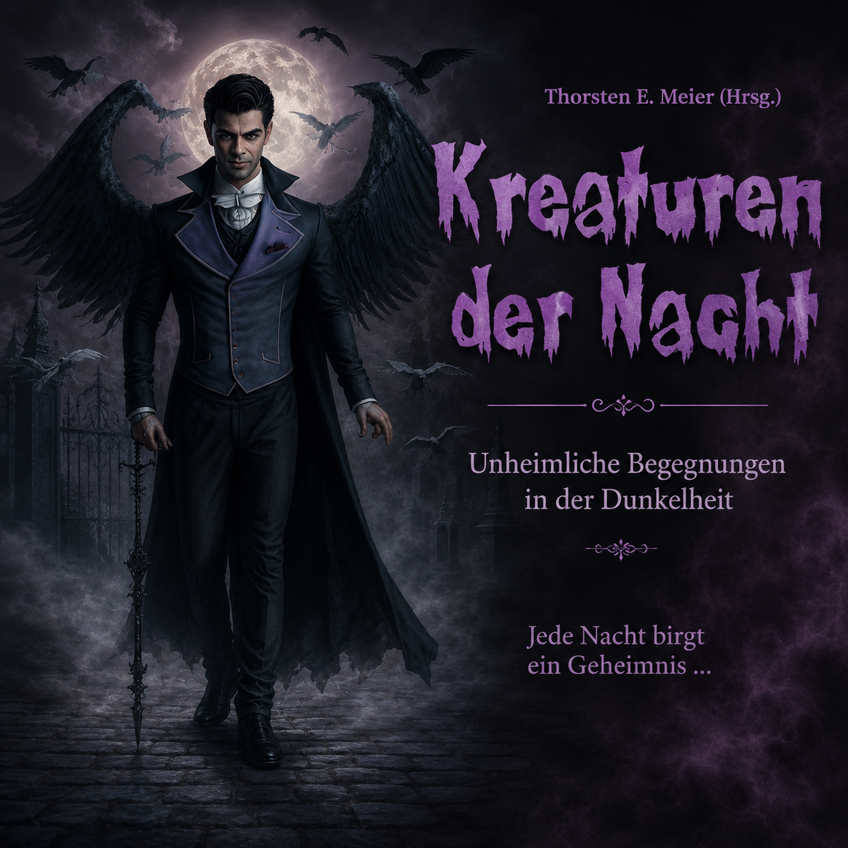 Kreaturen der Nacht – Wenn die Nacht erwacht … Band 2 – Werbebanner - Papierfresserchens MTM-Verlag