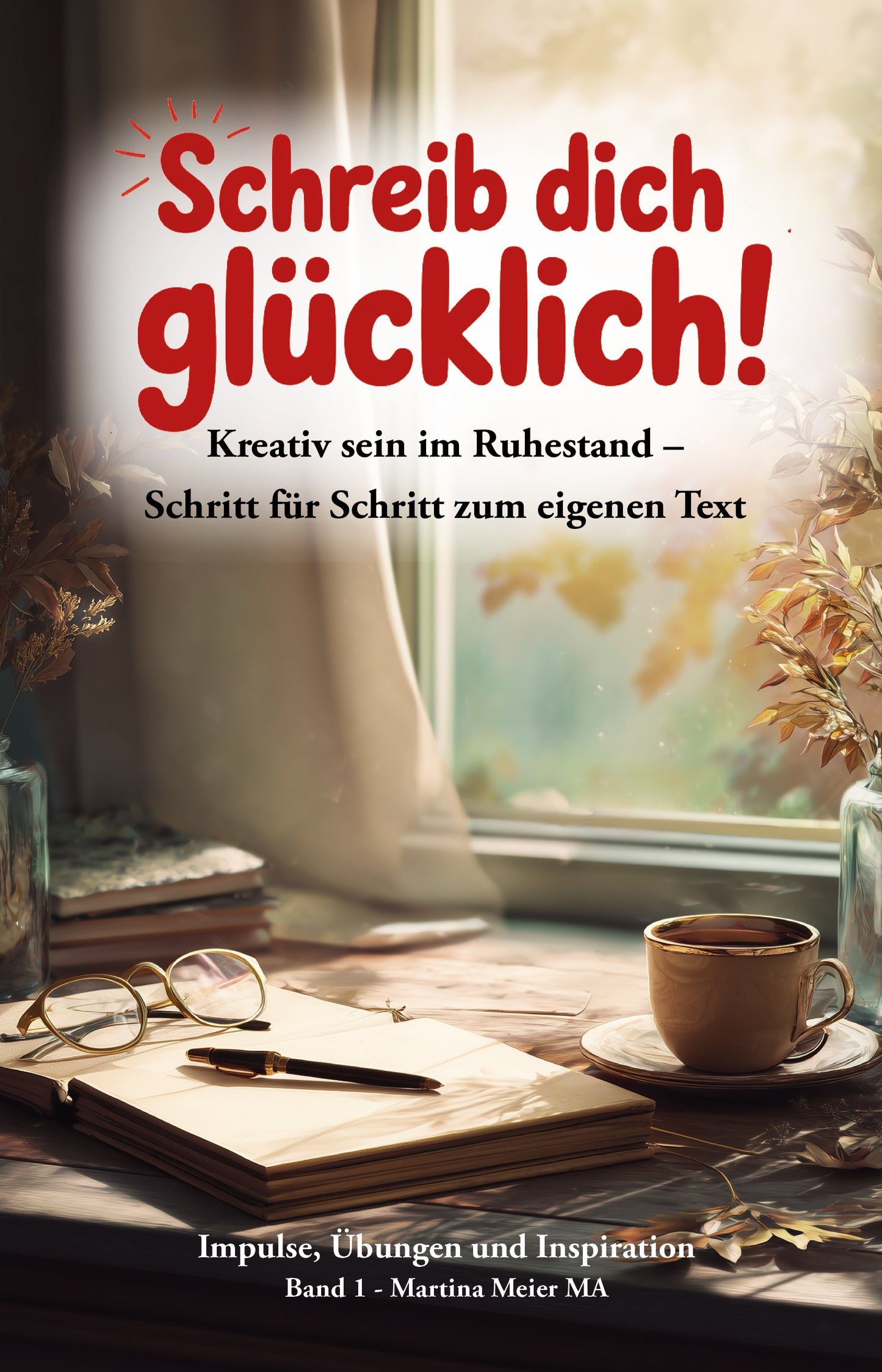Schreib dich glücklich! Band 1 - Kreativ sein im Ruhestand – Schritt für Schritt zum eigenen Text - Papierfresserchens MTM-Verlag
