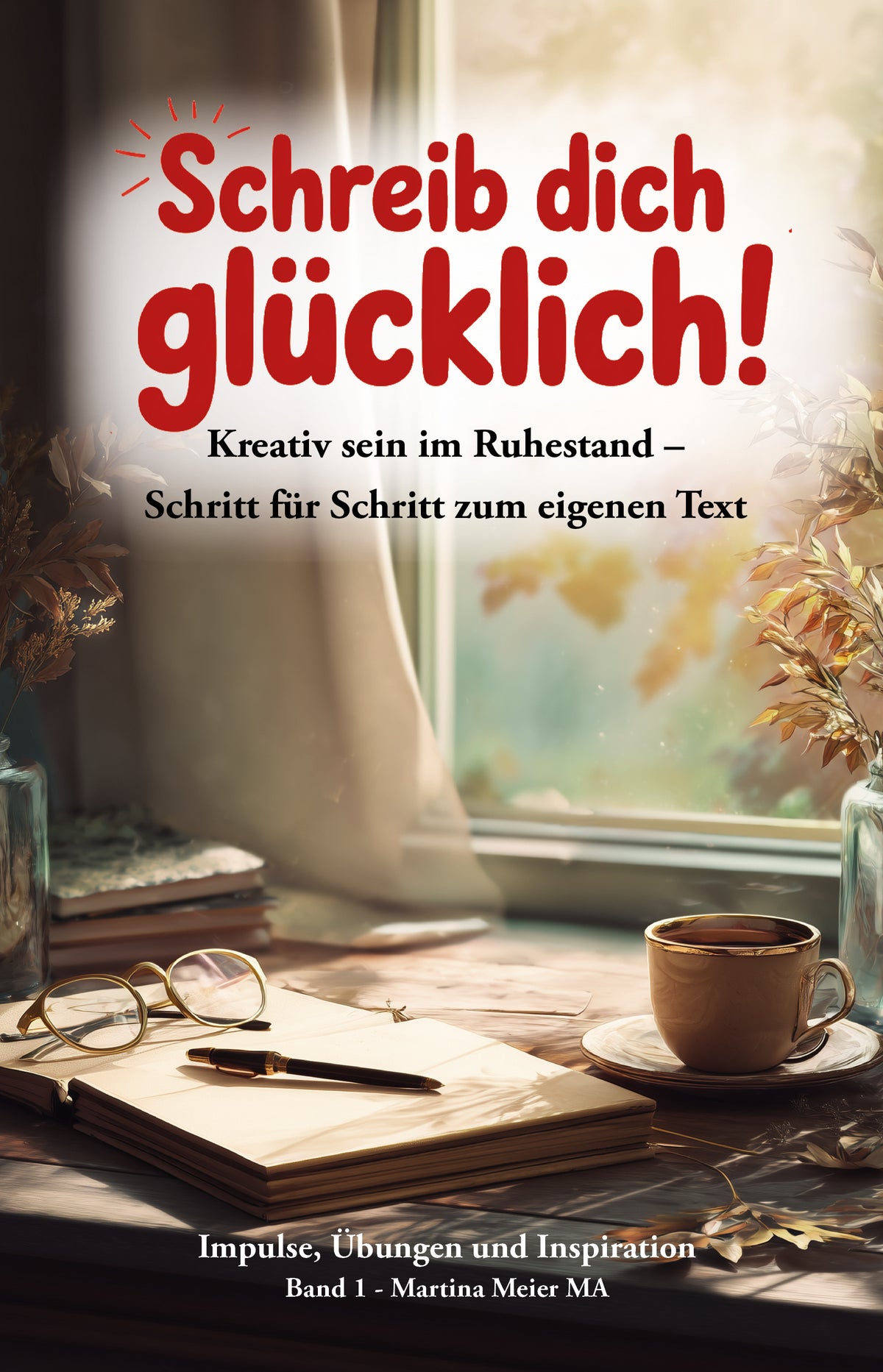 Schreib dich glücklich! Band 1 - Kreativ sein im Ruhestand – Schritt für Schritt zum eigenen Text - Papierfresserchens MTM-Verlag