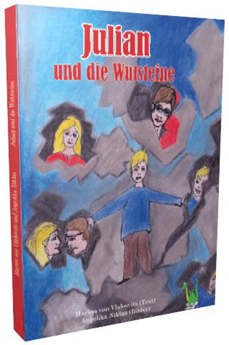 Julian und die Wutsteine – 3D-Buchansicht - Papierfresserchens MTM-Verlag