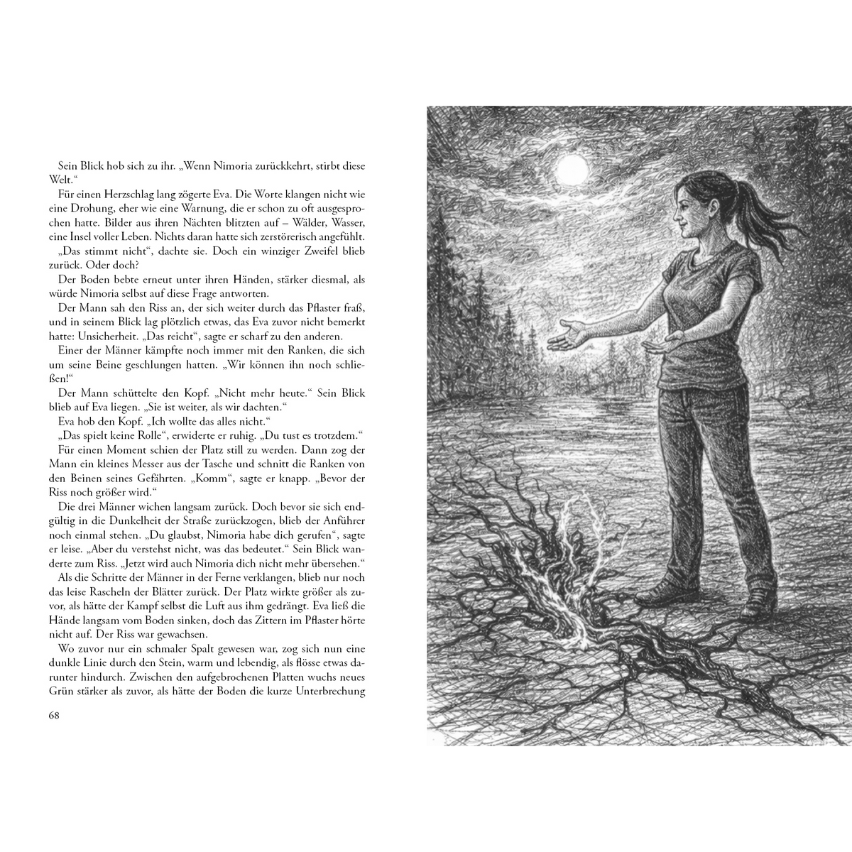 Nimoria – Zwischen Zirkel und Sturm – Band 2 – Innenansicht - Papierfresserchens MTM-Verlag