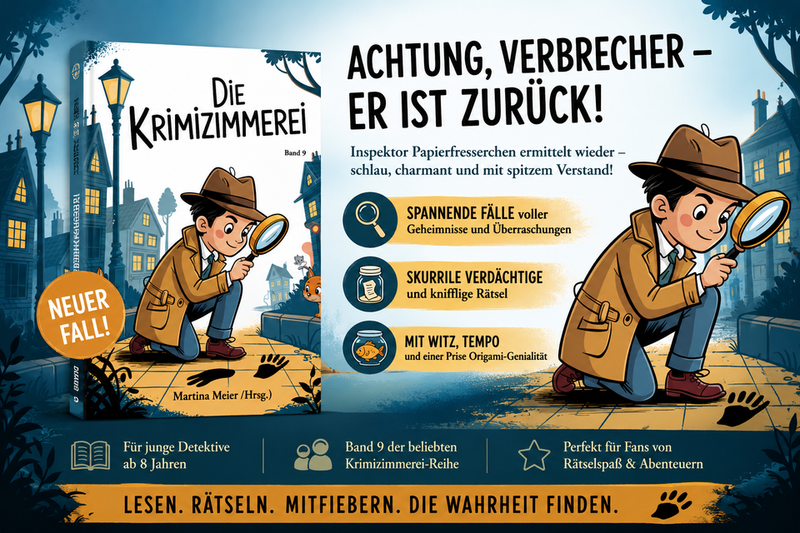 Bd. 9 Die Krimizimmerei -  Krimis für Kinder voller Spannung & Witz