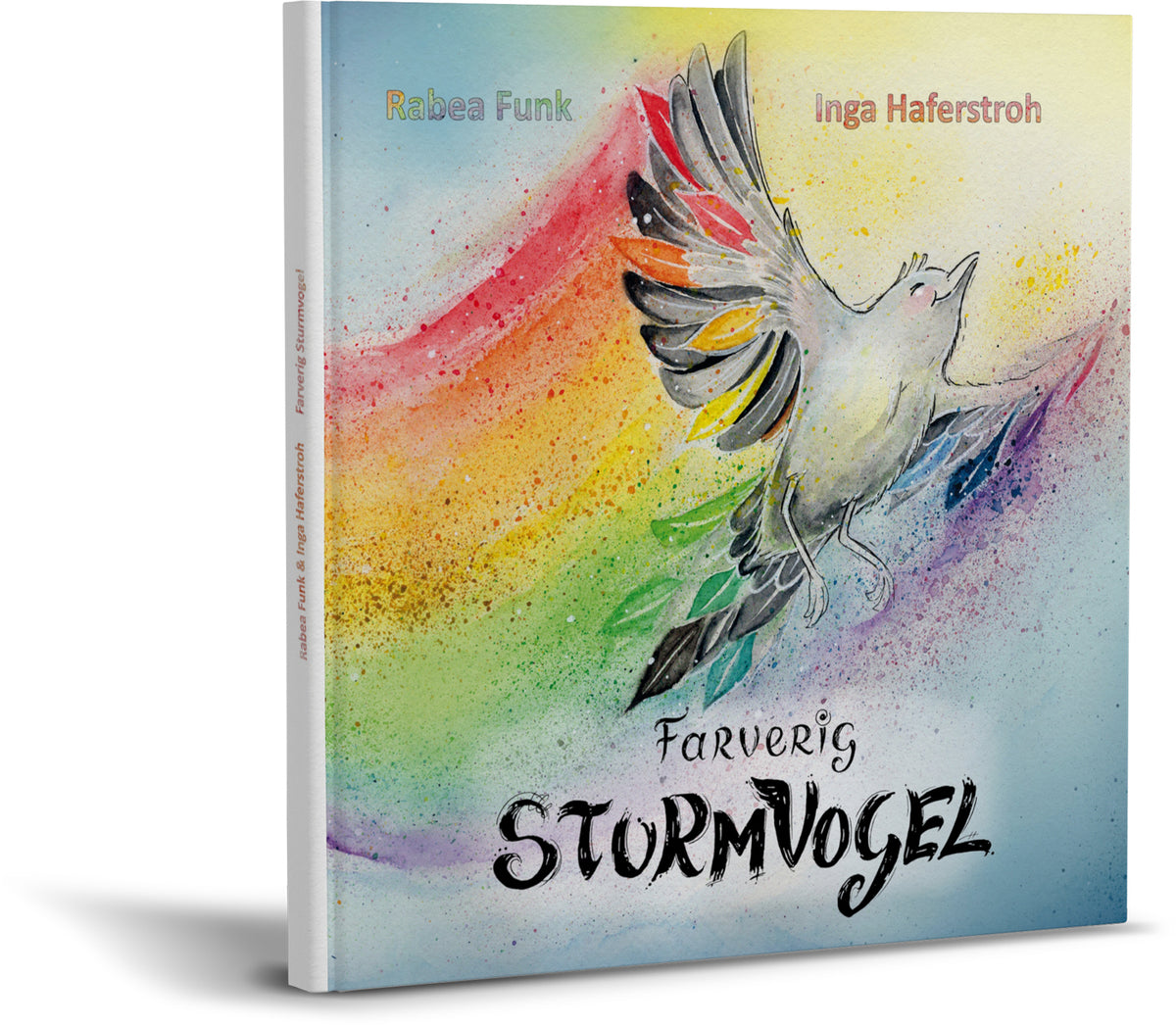 Farverig Sturmvogel – Buchansicht 2 - Papierfresserchens MTM-Verlag